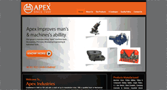 Desktop Screenshot of apexmachinevices.com